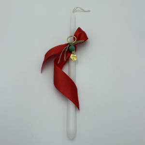 Πασχαλινή Λαμπάδα με Θρησκευτικό Μενταγιόν